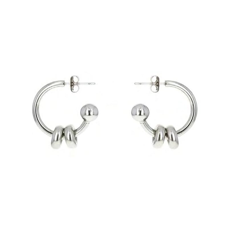 JUSTINE CLENQUET / JU ALAN EARRINGS