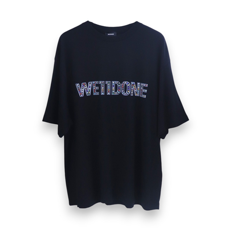 WE11DONE / WE CHUNKY LOGO T- SHIRT