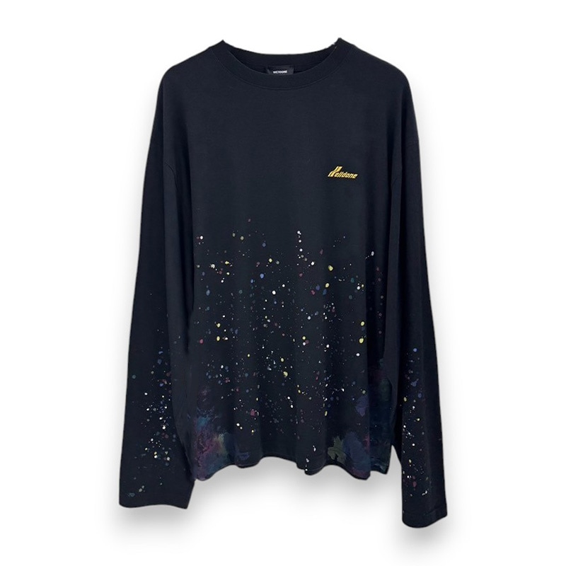 WE11DONE / WE HAND-PAINTED LONG-SLEEVED T-SHIRTS