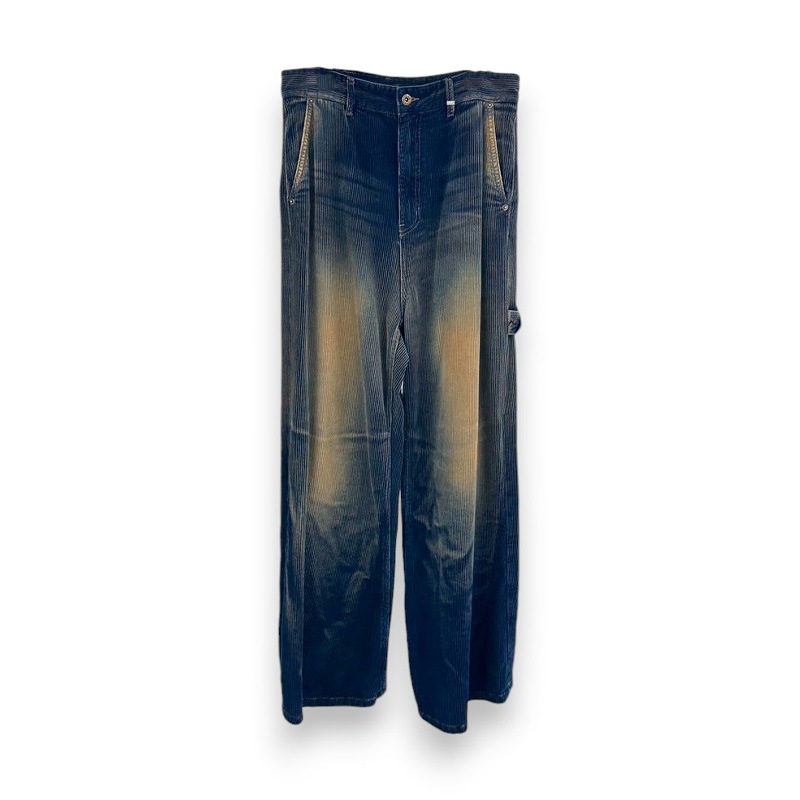 WE11DONE / WE VINTAGE WASH CORDUROY TROUSERS