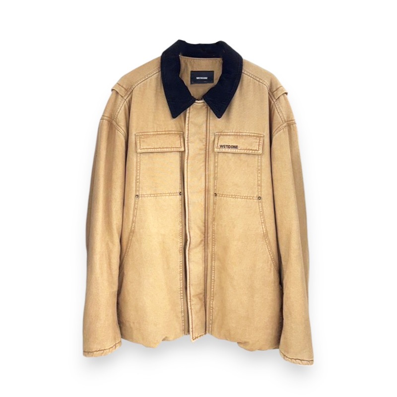 WE11DONE / WE LONG WASHED WORK JACKET
