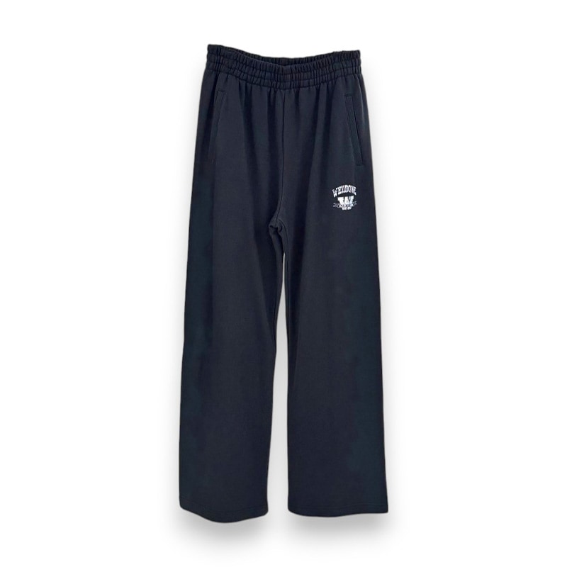WE11DONE / WE COLLEGIATE JERSEY TROUSERS