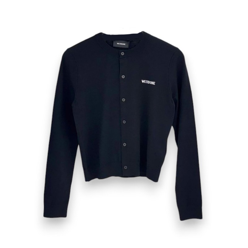 WE11DONE / WE BASIC LOGO CARDIGAN