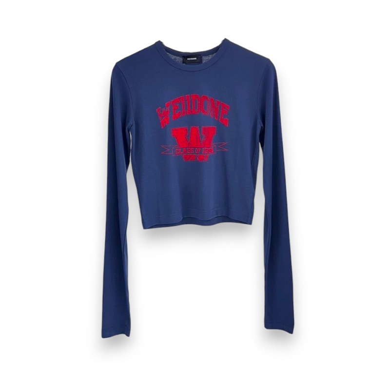 WE11DONE / WE 11 PRINT LONG-SLEEVED T-SHIRT