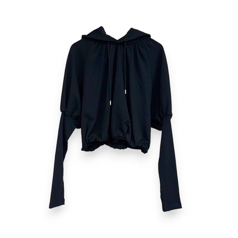 JOHN LAWRENCE SULLIVAN / JLS SWEAT BALLOON SLEEVE HOODIE