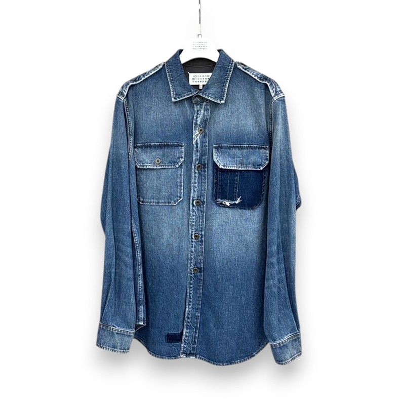 Maison Margiela / MMA Vintage Like Denim Shirt