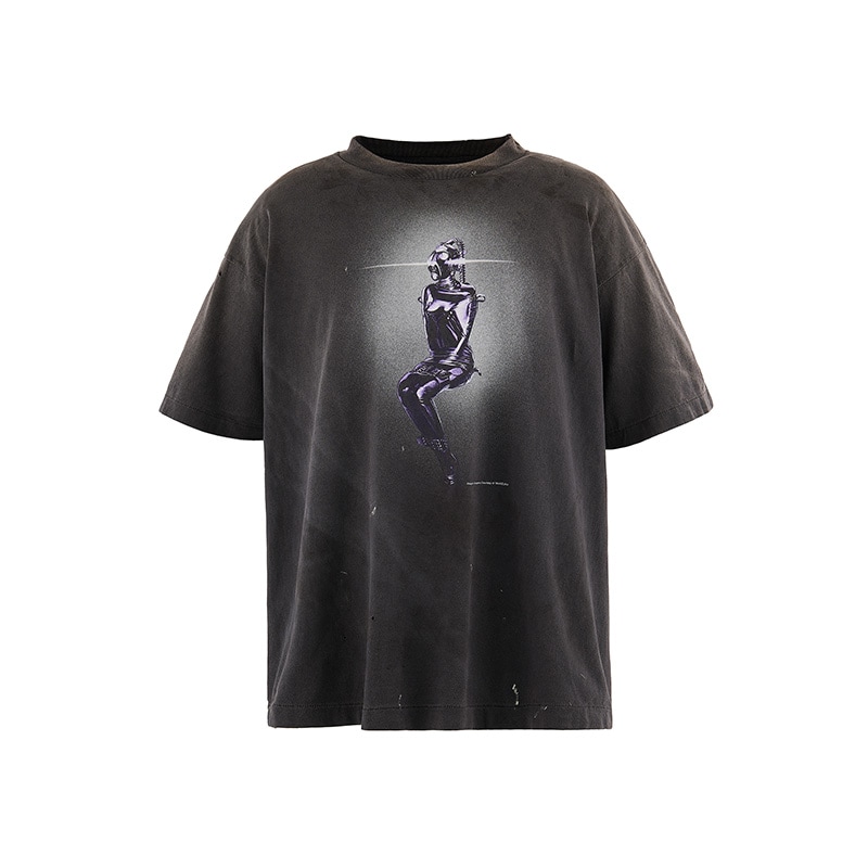 SAINT MICHAEL / SM SRYM_SS TEE/MASK