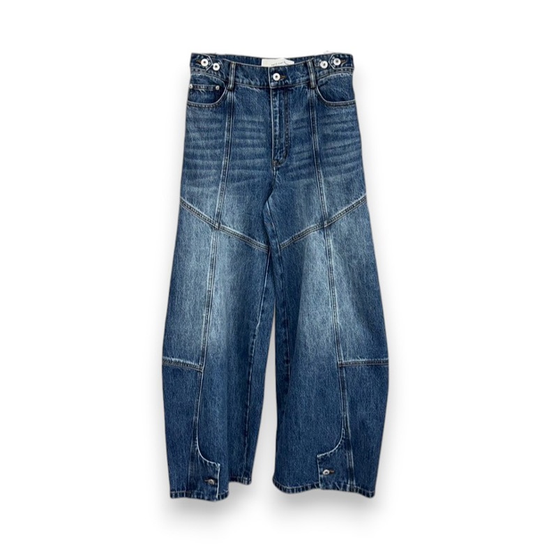Feng Chen Wang / FCW Patched denim trousers
