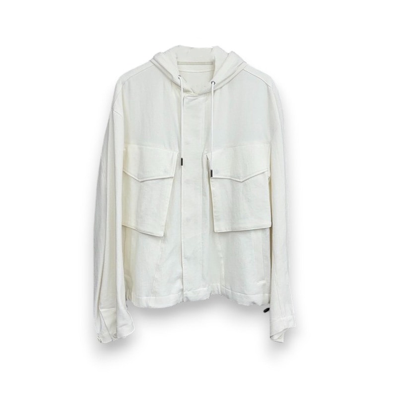 Tamme / Tm NEP SILK HOOD BLOUSON