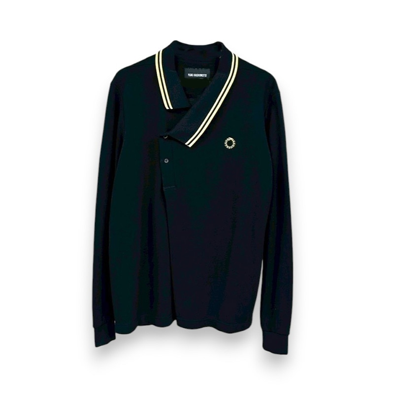 YUKI HASHIMOTO / YH NECK POLO L/S SHIRTA