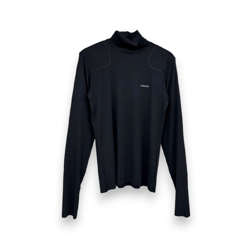 JOHN LAWRENCE SULLIVAN / JLS LEATHER POCKET ZIP-UP SWEAT