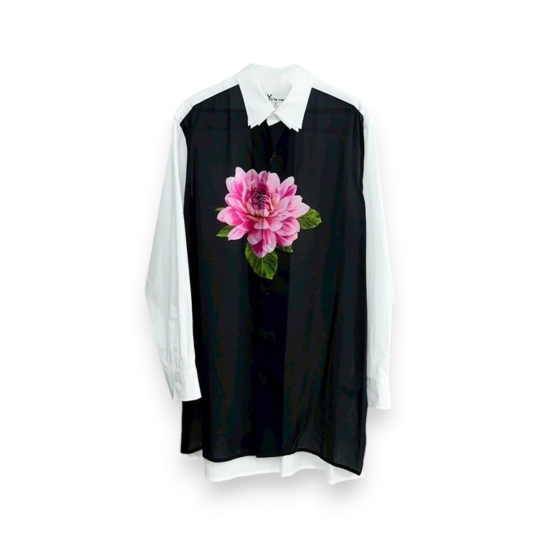 Y's for Men / YFM 濃紺・花3枚衿B