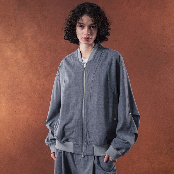 TAUPE / TPE CONSTRUCTIVE RIB JACKET