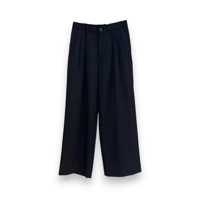 MARKAWARE / MW TRIPLE PLEATED WIDE TROUSERS