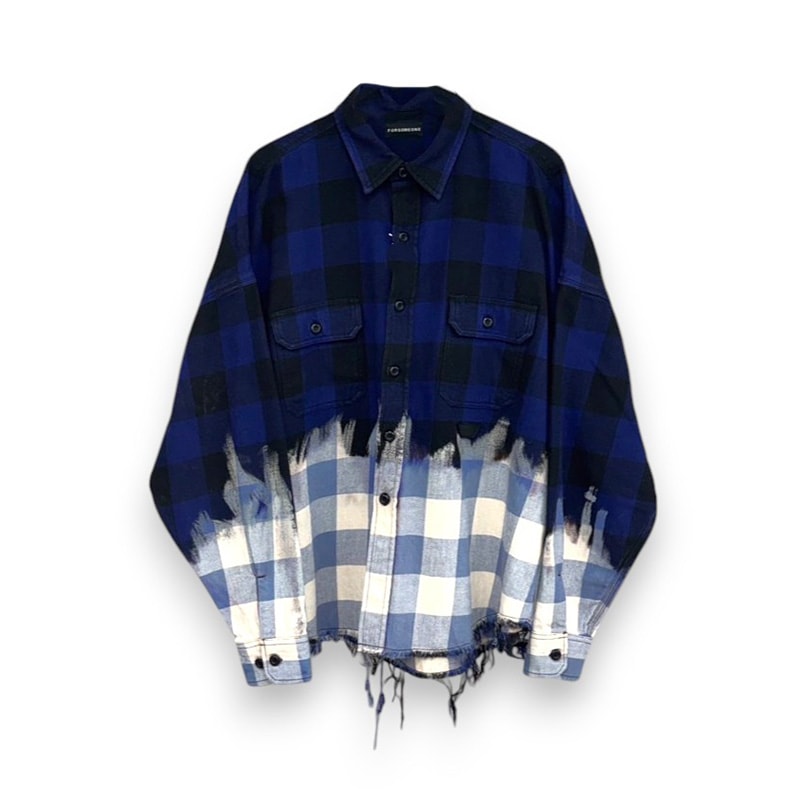 FORSOMEONE / FO EAGLE CHECK SHIRT