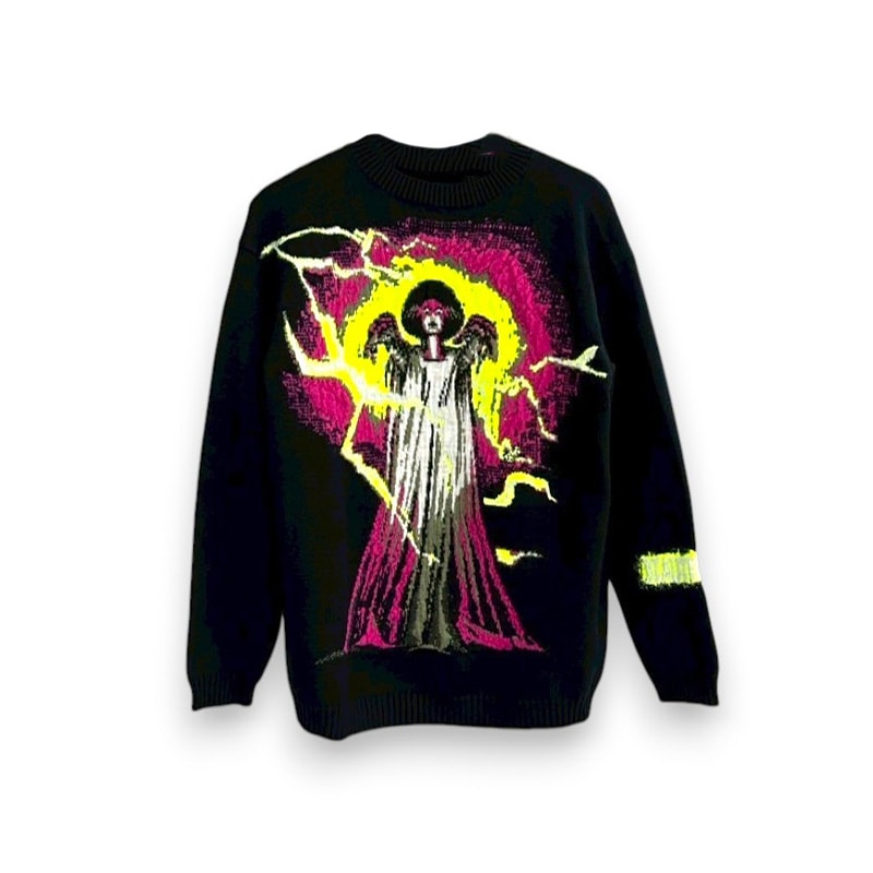 beautiful people / bp bride of Frankenstein knitted pullover