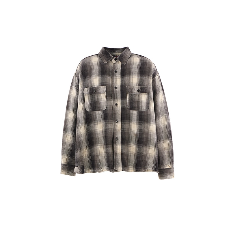 SAINT MICHAEL / SM BB_FLANNEL SHIRT/CHECK