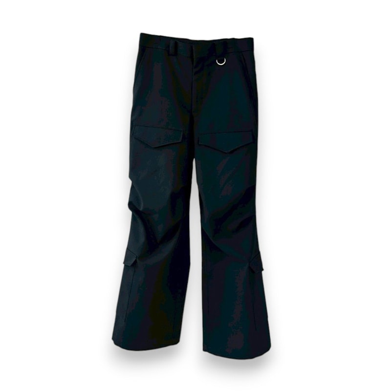 JOHN LAWRENCE SULLIVAN / JLS WOOL BARATHEA CARGO PANTS
