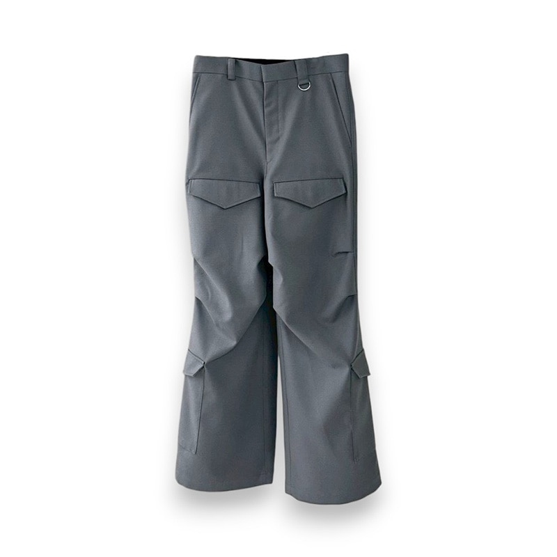 JOHN LAWRENCE SULLIVAN / JLS WOOL BARATHEA CARGO PANTS
