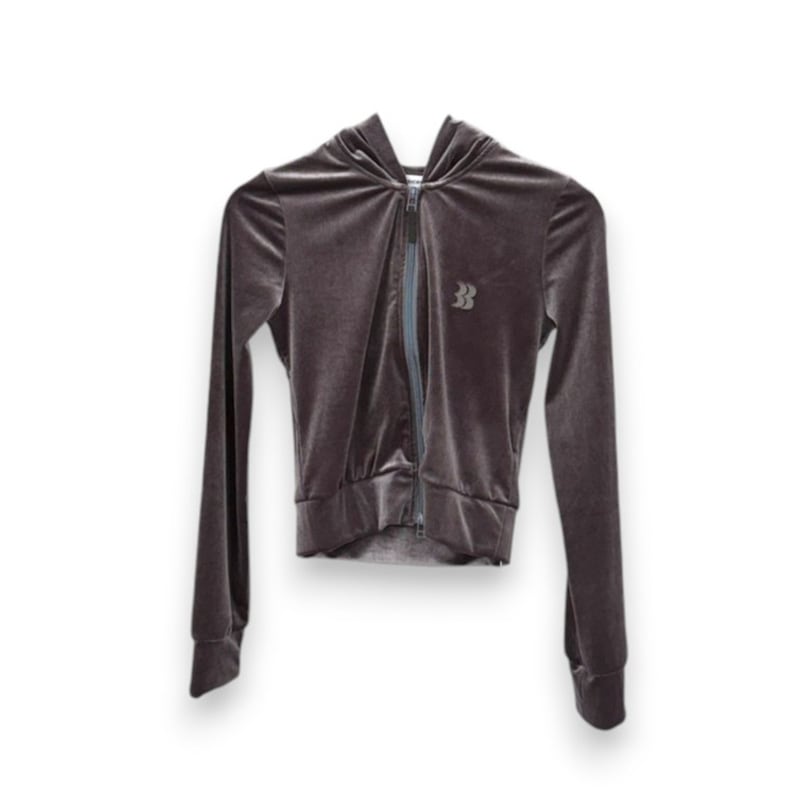BASICKS / BS Micro Bra Velour Hoodie