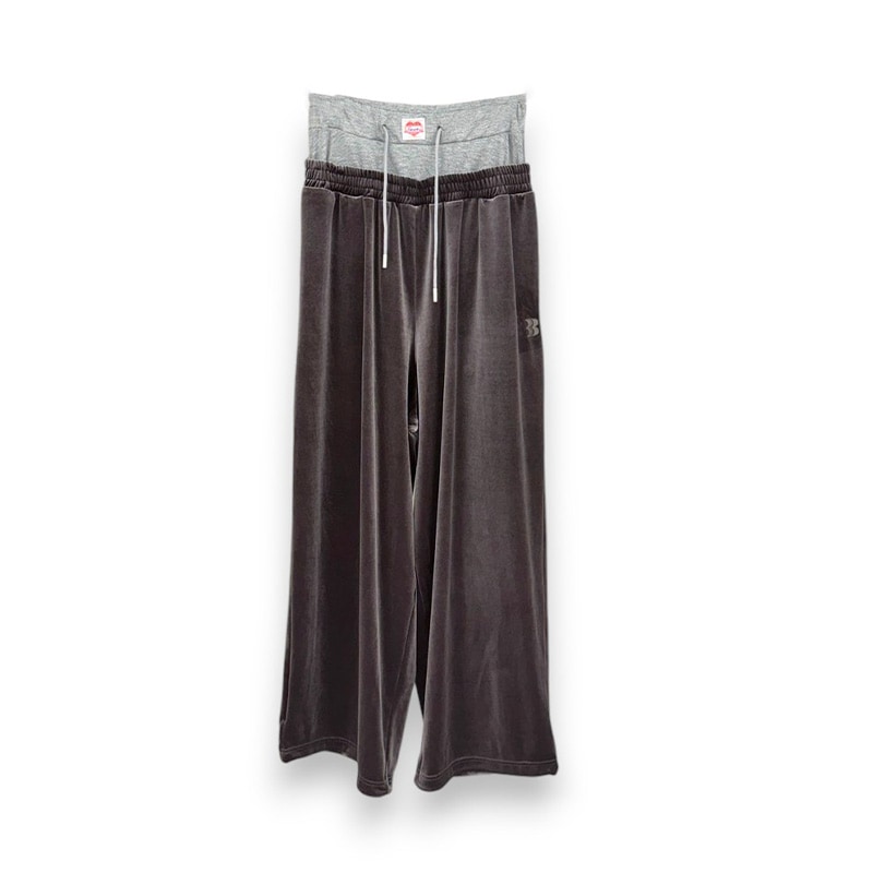 BASICKS / BS Layered Velvet Trousers