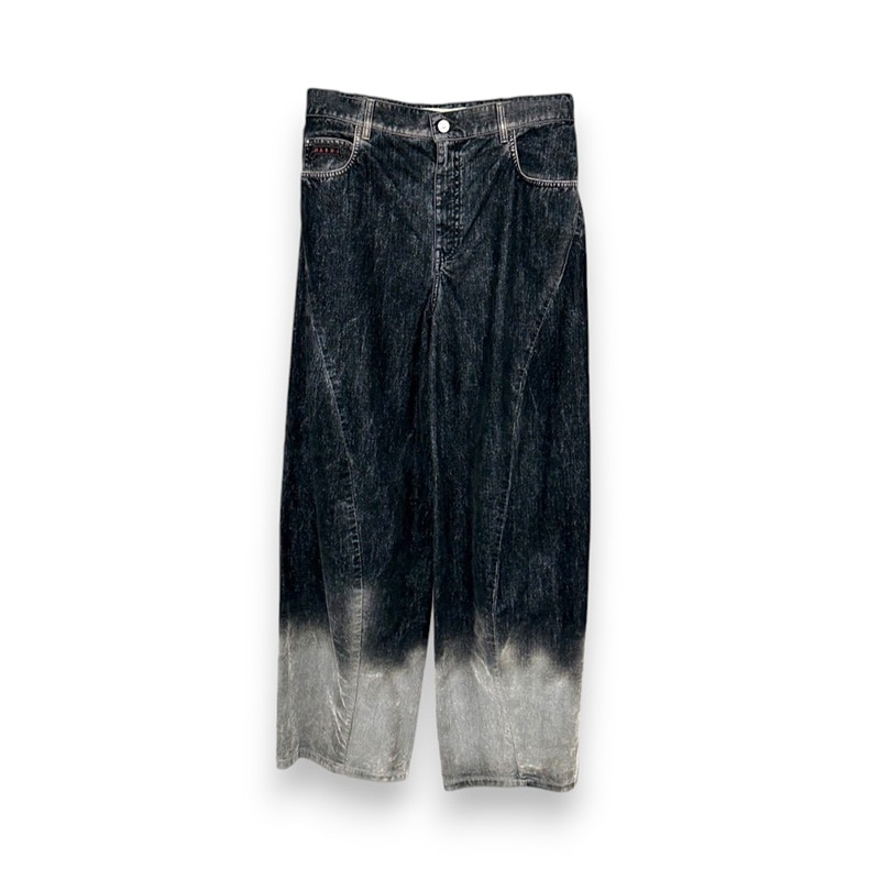 MARNI / MA Flocked Denim Twist Jeans