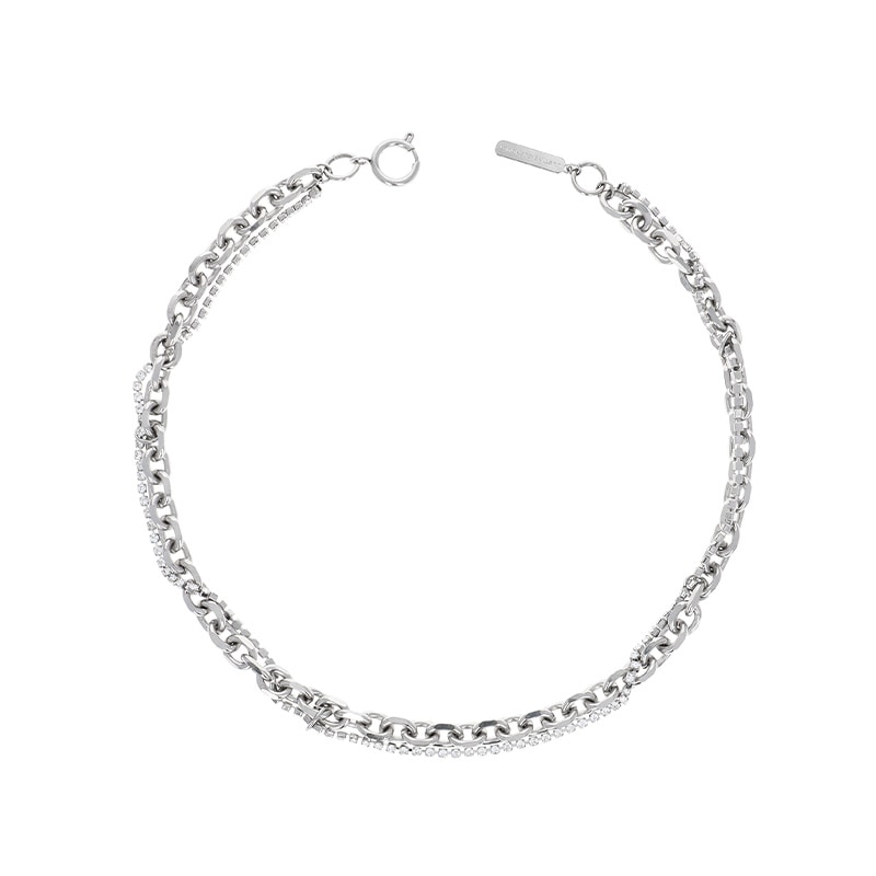 JUSTINE CLENQUET / JU DANA CRYSTAL NECKLACE