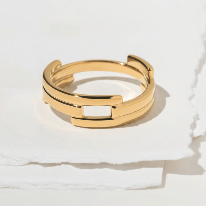 i nodo / IKUE03 Ring (Gold)