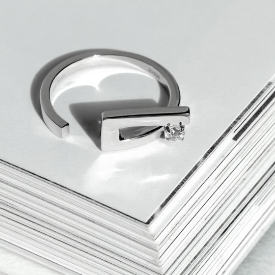 i nodo / IKUE07 Ring (ホワイトトパーズ)