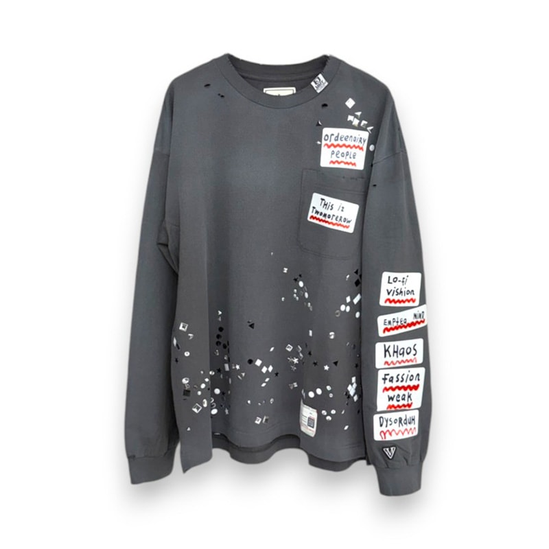 Maison MIHARA YASUHIRO / EMBELLISHED ST LT TS