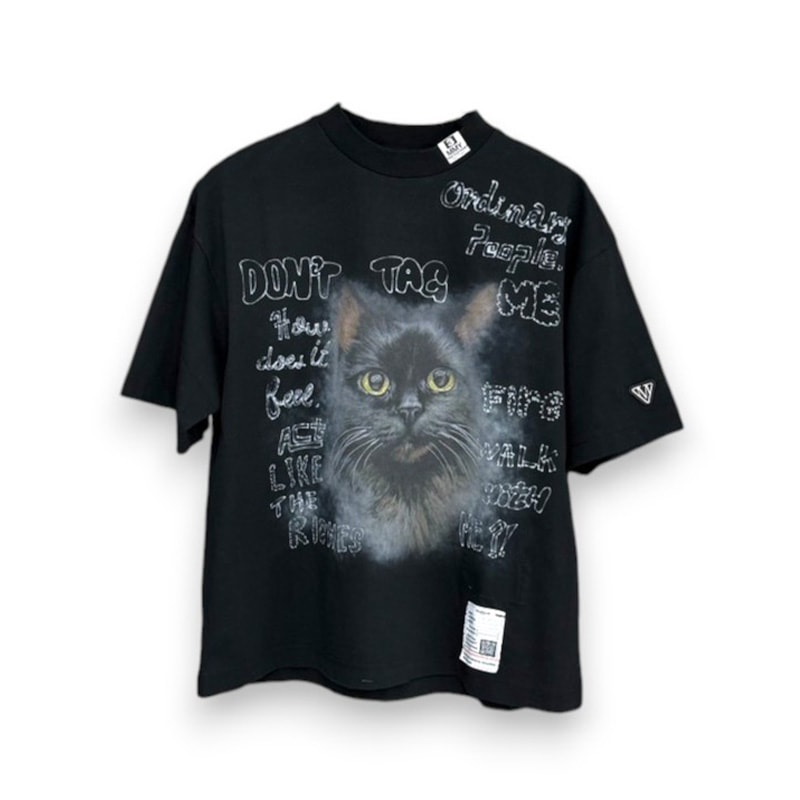 Maison MIHARA YASUHIRO / CAT PRINTED TEE