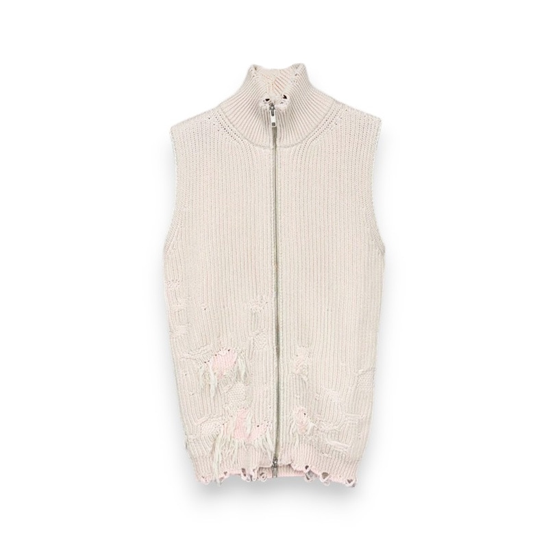 MM6 / Optical Ribs Vest