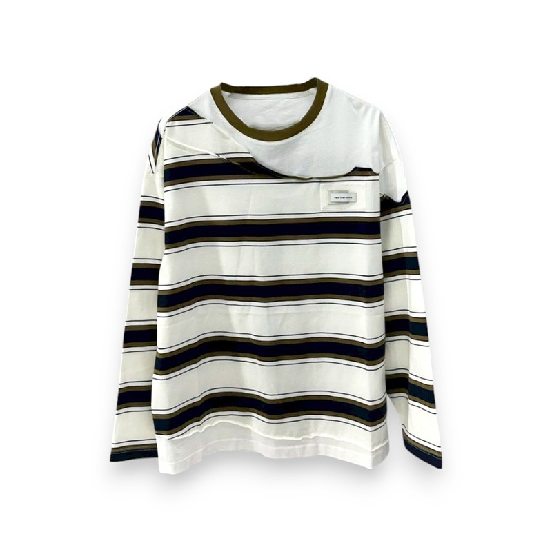 Feng Chen Wang / FCW 2 in 1 patched tee