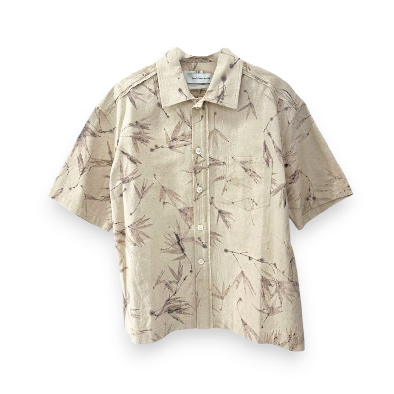 Feng Chen Wang / FCW Plants dye shirt in antique fabric