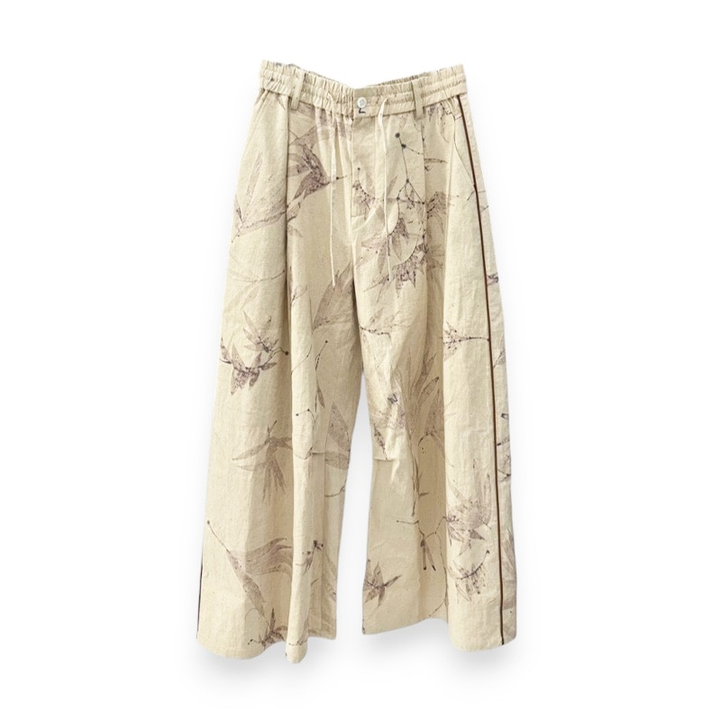 Feng Chen Wang / FCW Plant dyed trousers in antique fabric