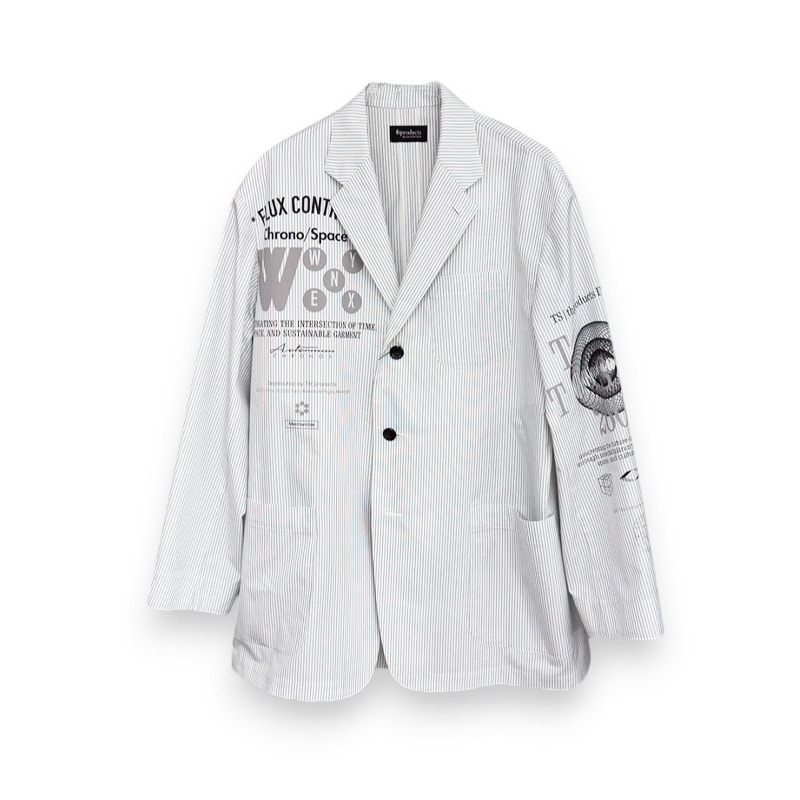 th / Graphic Prinit Oversized Jacket