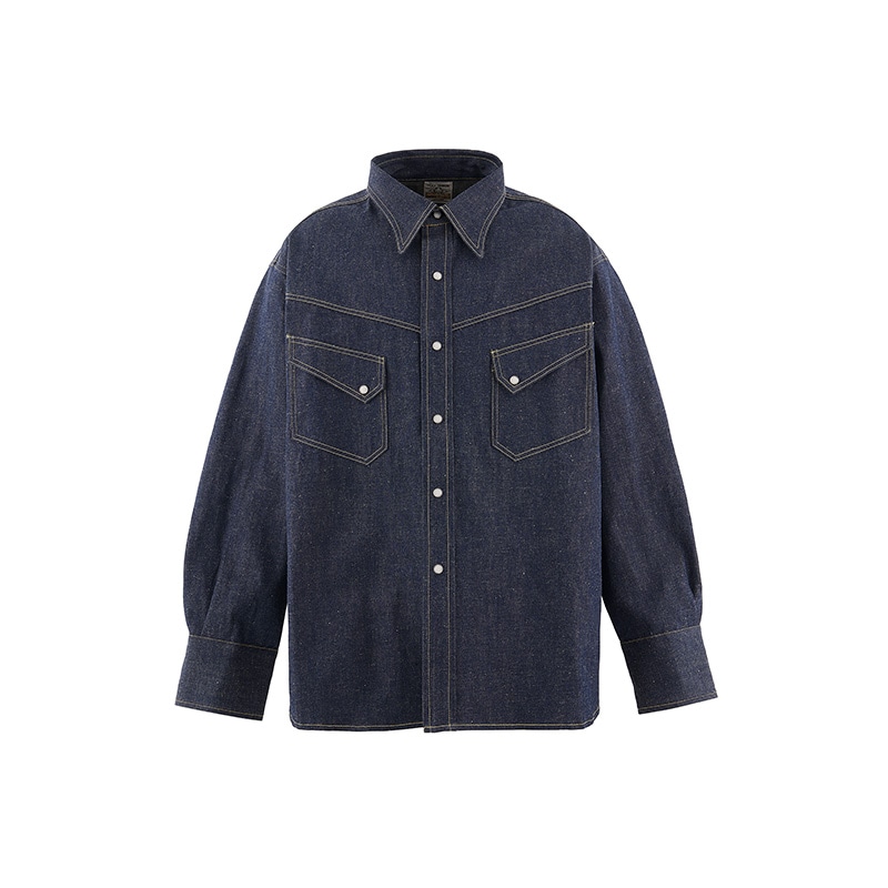 SAINT MICHAEL / BBJ_DENIM SHIRT/REGID