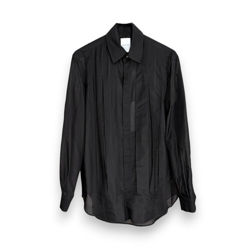 SUBLATIONS / SHEER TUCK DRESS SHIRT .15