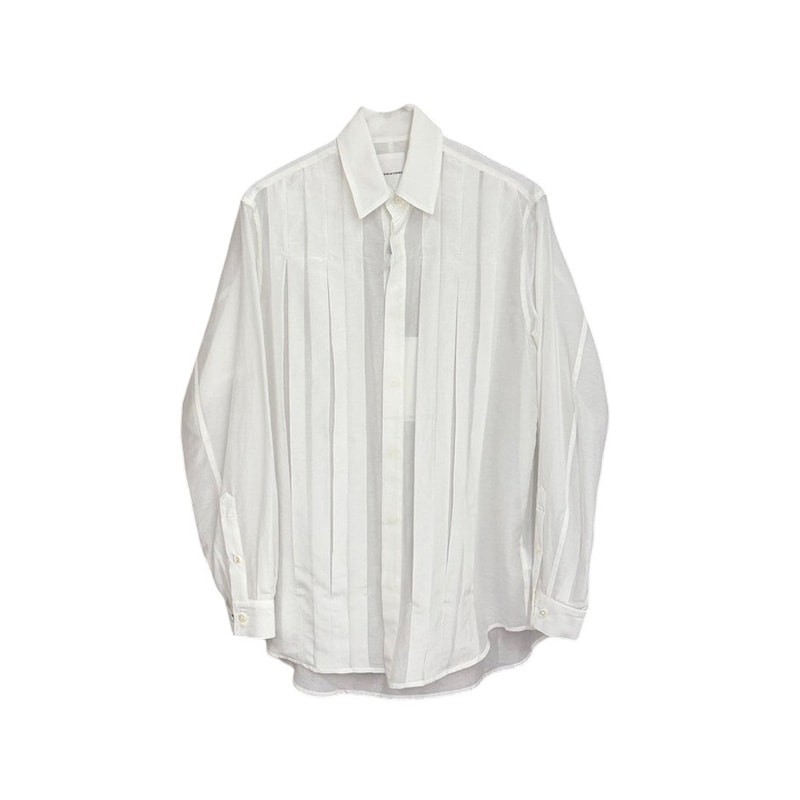 SUBLATIONS / SHEER TUCK DRESS SHIRT .15