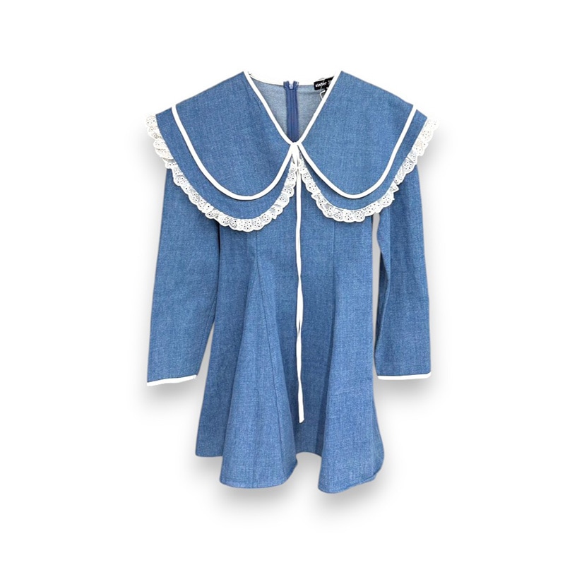 sister jane / Dappled Denim Mini Dress