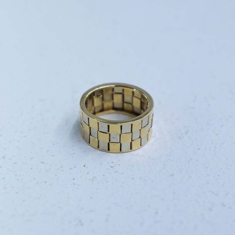 Vancleef 80s 750 7.1g YG/WG リング