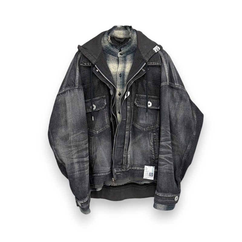 Maison MIHARA YASUHIRO / TRIPLE LAYERED DENIM JACKET