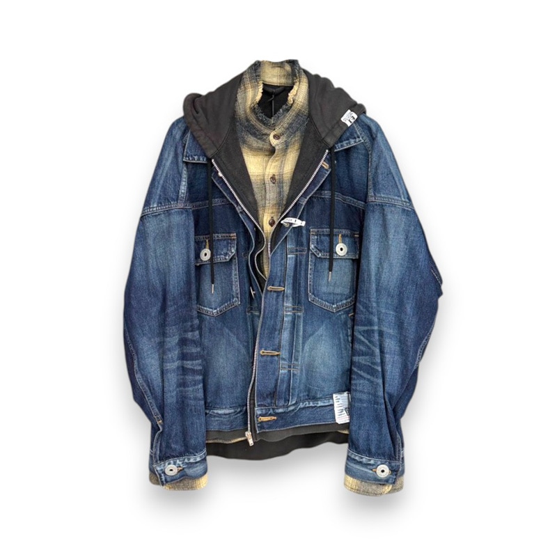 Maison MIHARA YASUHIRO / TRIPLE LAYERED DENIM JACKET