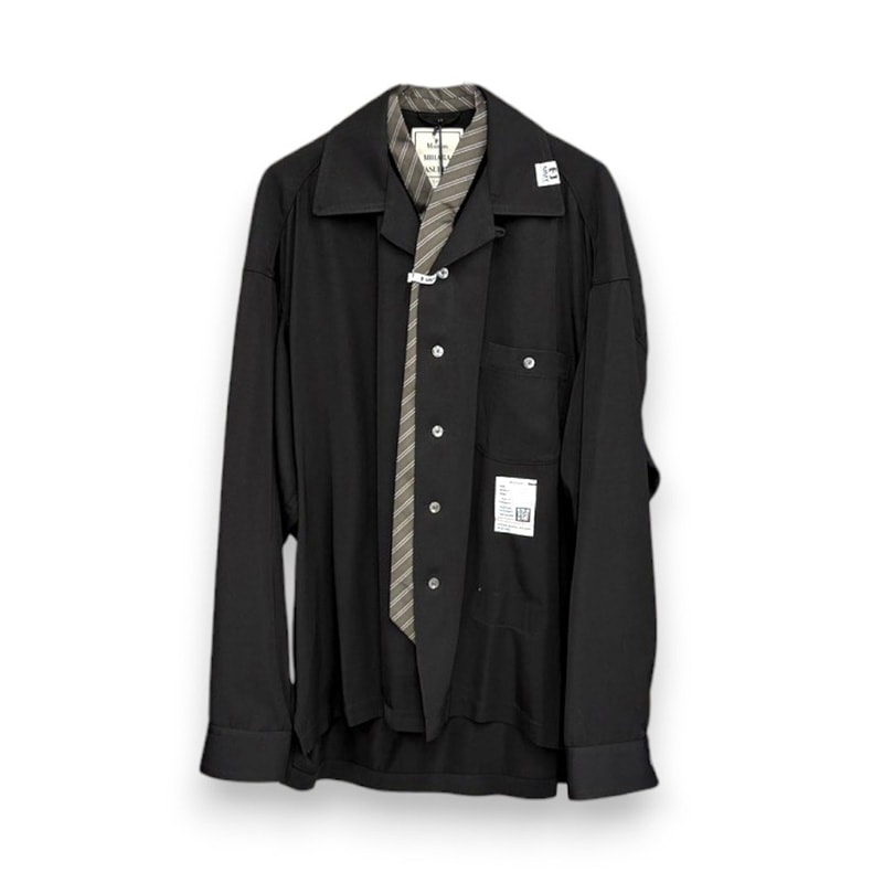 Maison MIHARA YASUHIRO / ATTACED TIE L/S SHIRTS