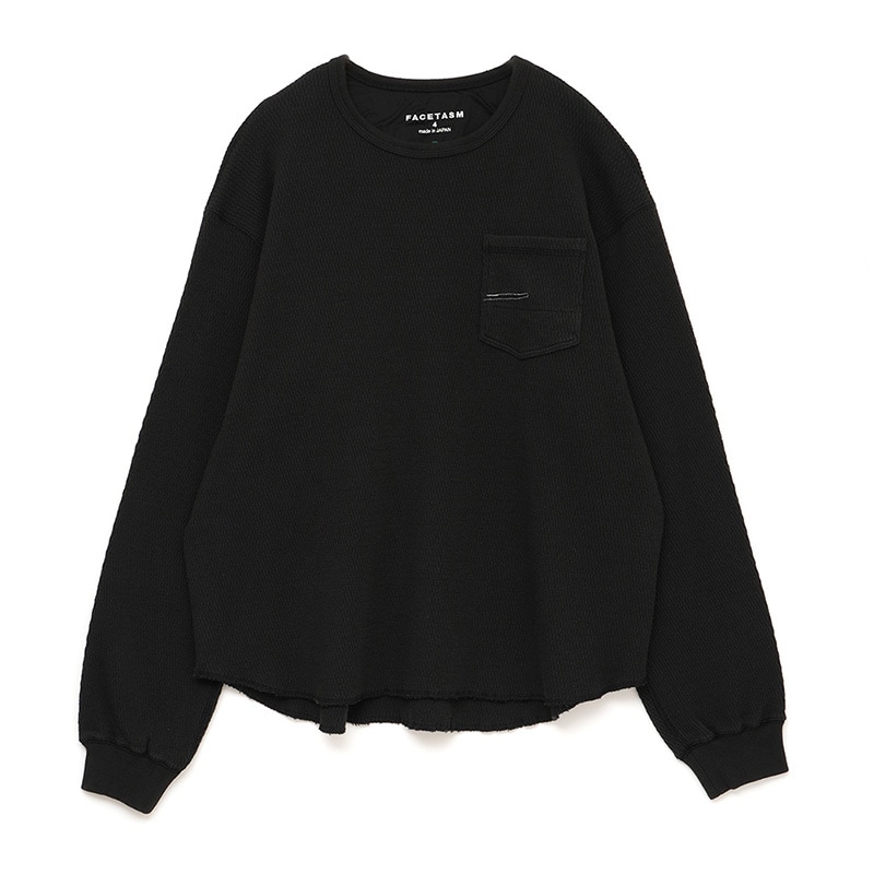 FACETASM / FAT THERMAL KNIT LONG TEE