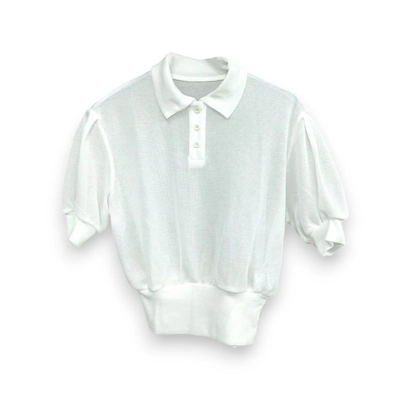 AKIKOAOKI / Sheer POLO T