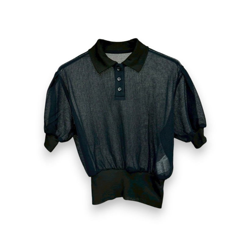 AKIKOAOKI / Sheer POLO T