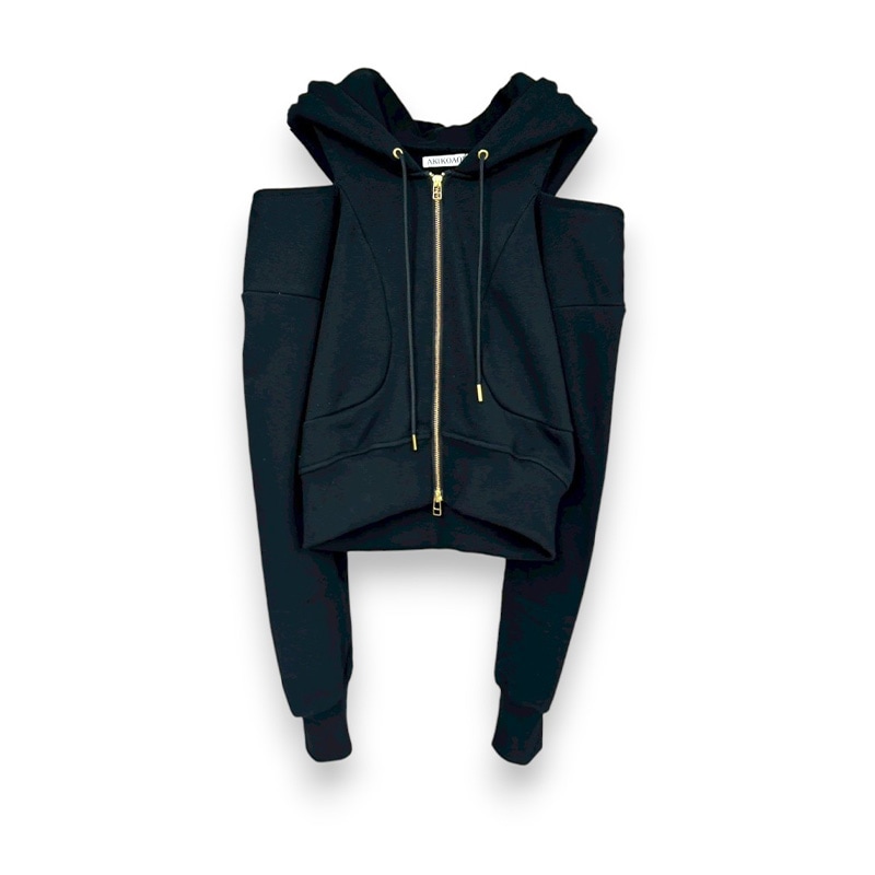 AKIKOAOKI / micro hoodie-01