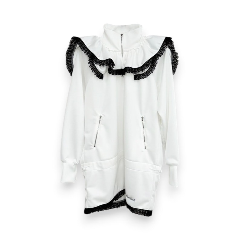 naokitomizuka / WILD THINGS Sailor collar hoodie