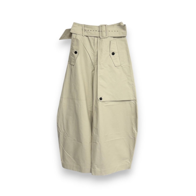 EGONLAB / BELTED TRENCH PANT